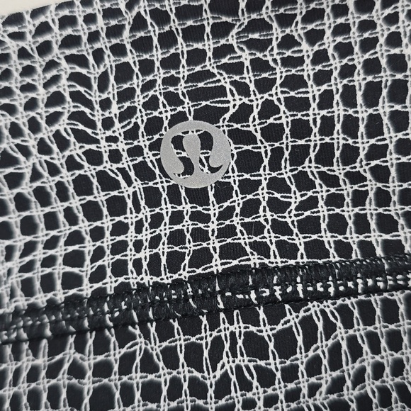 Lululemon Athletica wild And Free Tight Fall Net White Black - Picture 10 of 12
